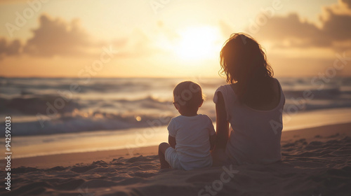 Liebe und Zuneigung in der Familie Geborgenheit geben Kinder wohlwollend erziehen Herzsymbol Generative AI