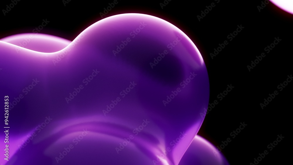 Abstract Elegant Calm Full Screen Purple Lava Lamp Meta Ball Decor Background Abstract Elegant Calm Full Screen Purple Lava Lamp Meta Ball Decor Background