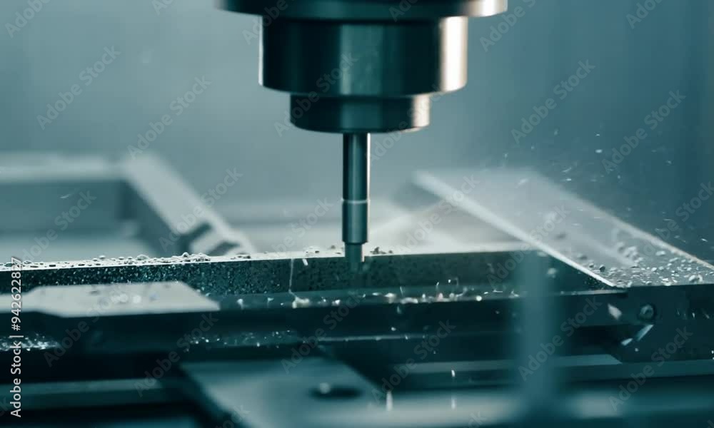 CNC Milling Machine Cutting Mold Parts CNC Milling Machine Cutting Mold Parts