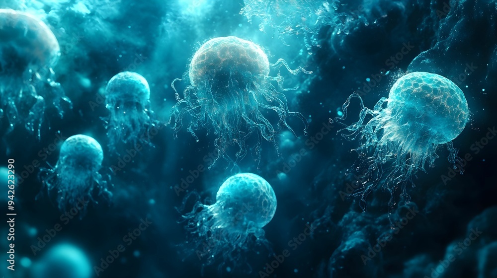 A close-up view of a virus, revealing intricate details of its structure. The image captures the complexity and unique patterns of the virus, offering a glimpse into the microscopic world. A close-up view of a virus, revealing intricate details of its structure. The image captures the complexity and unique patterns of the virus, offering a glimpse into the microscopic world.
