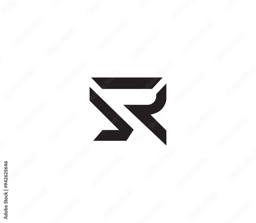 SR Logo , SR Monogram, Initial Letter SR or RS typography logo design vector, SR Elegant Luxury Initial Letter Logo Template SR Logo , SR Monogram, Initial Letter SR or RS typography logo design vector, SR Elegant Luxury Initial Letter Logo Template