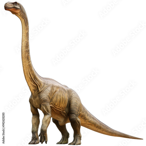 Fototapeta Naklejka Na Ścianę i Meble -  Brachiosaurus Isolated on a Transparent Background