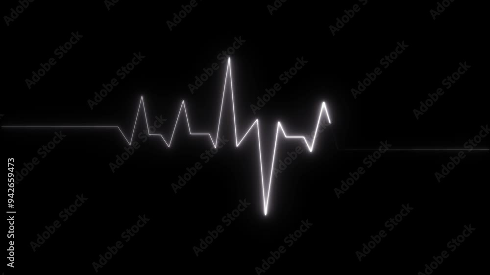 Cardiogram cardiograph oscilloscope screen, EKG heart line monitor. Emergency EKG monitoring. pulse line. ECG heartbeat monitor Cardiogram cardiograph oscilloscope screen, EKG heart line monitor. Emergency EKG monitoring. pulse line. ECG heartbeat monitor