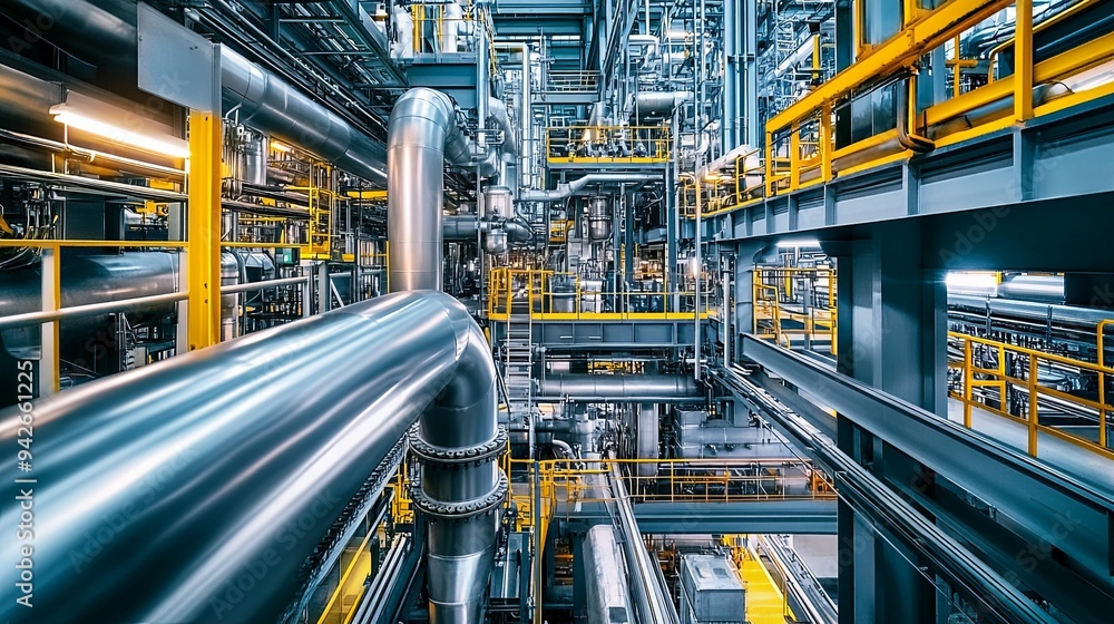 plant interior as industrial background plant interior as industrial background