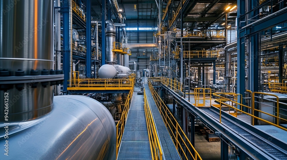 plant interior as industrial background plant interior as industrial background