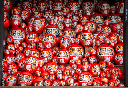 Katsuoji, the Temple of Daruma Dolls, in Osaka, Japan