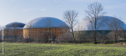 Biogasanlage zur Stromerzeugung und Energiegewinnung