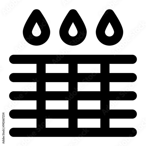 grating, drainage, lattice, grid, water disposal, construction outline icon