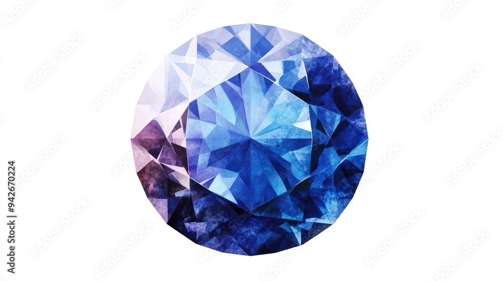 Dark blue round gem with a sapphire hue set against a white background A blue polygonal sphere featuring gradient colors and low poly triangular patterns resembling crystals Dark blue round gem with a sapphire hue set against a white background A blue polygonal sphere featuring gradient colors and low poly triangular patterns resembling crystals