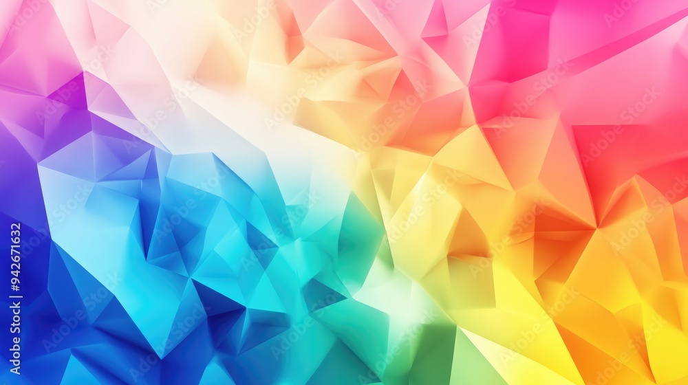 Colorful geometric polygonal abstract background Colorful geometric polygonal abstract background