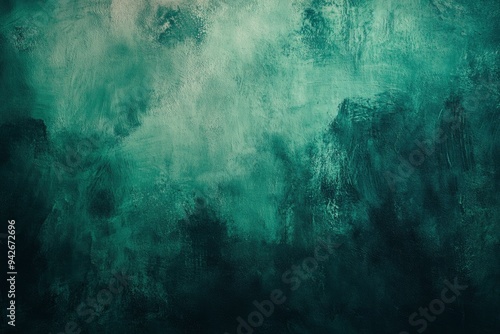 Abstract Darkness Effect Dark Light Green Color Effects Wall Texture background Wallpaper.Abstract background luxury rich vintage grunge background texture design with elegant antique paint on , ai