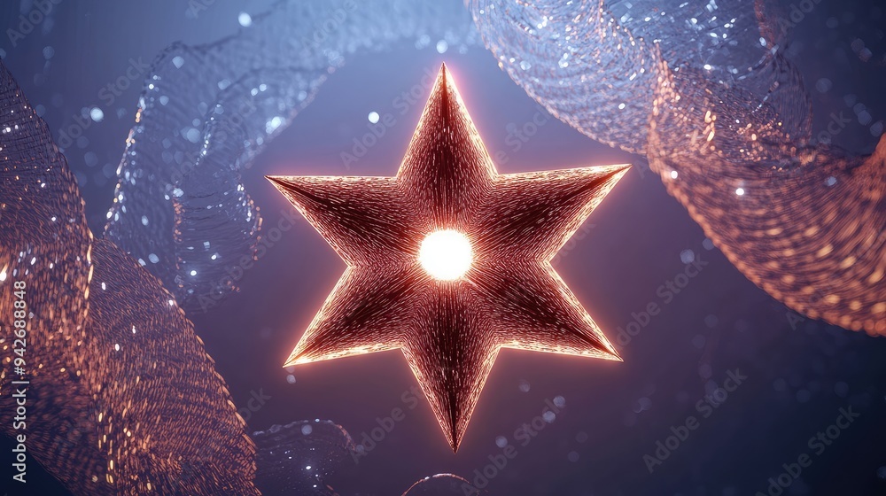 Six-Pointed Glowing Star
Six-Pointed Glowing Star