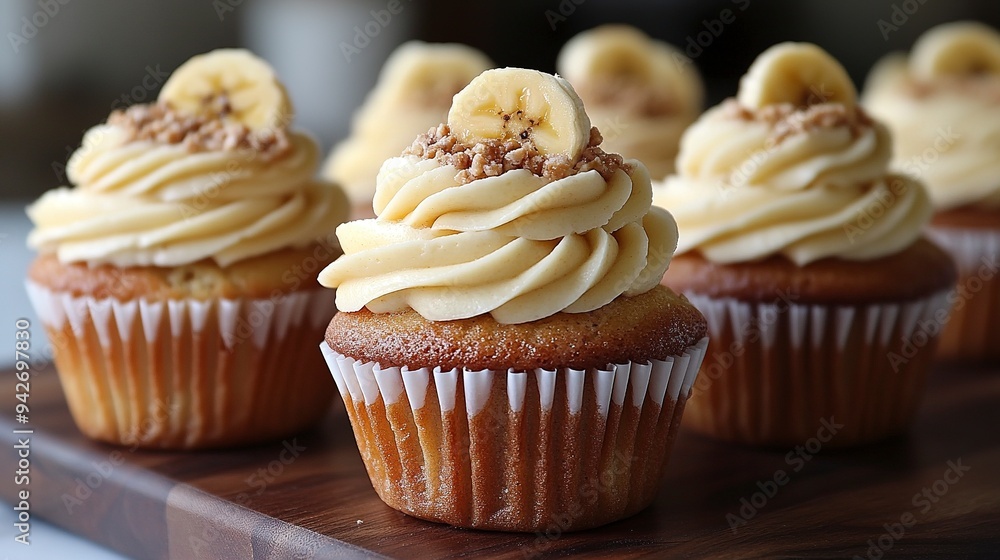 Cupcakes with fruits Cupcakes with fruits