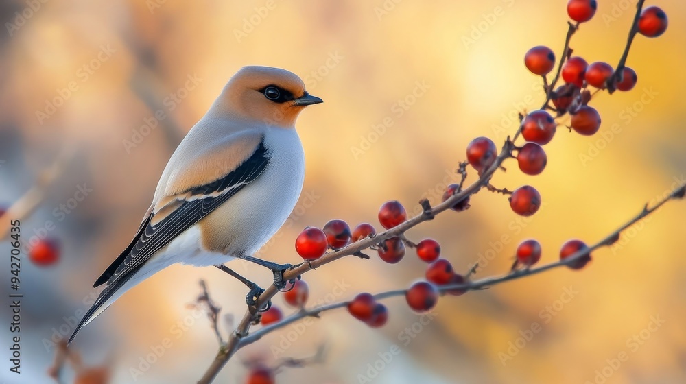 Waxwing in Germany Waxwing in Germany