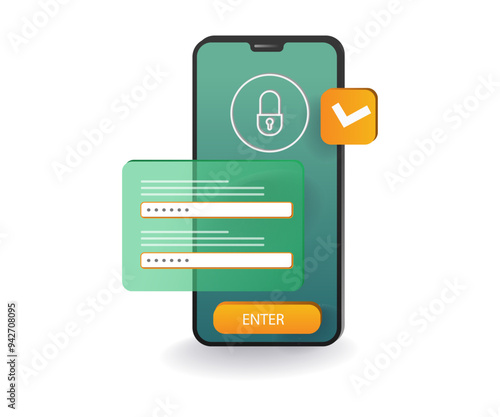 Security password for smartphone technology accounts