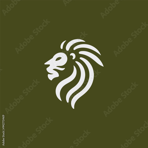 Dreadlocked Lion Logo