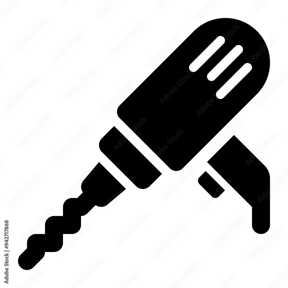 drill, power drill, equipment, tools, construction tools, borer solid or glyph icon drill, power drill, equipment, tools, construction tools, borer solid or glyph icon