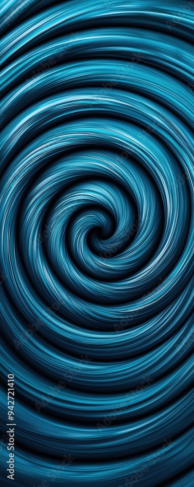 Abstract blue swirl background with wavy patterns forming hypnotic spiral. Ideal for various design and creative projects. Abstract blue swirl background with wavy patterns forming hypnotic spiral. Ideal for various design and creative projects.