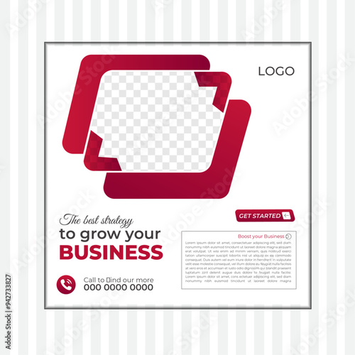 New Modern Social Media Post Design 