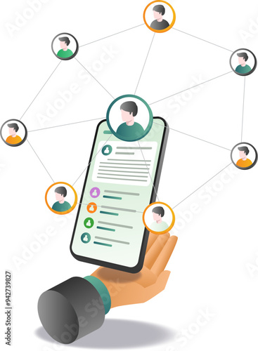 Social Media Networks on Smartphones