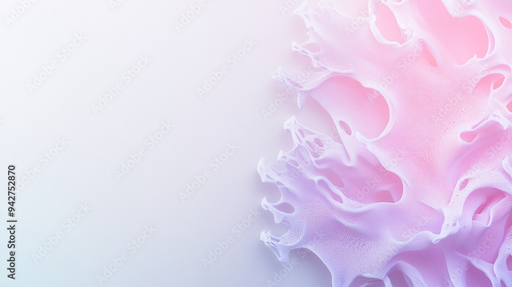 Delicate pink coral texture on a soft pastel background. Delicate pink coral texture on a soft pastel background.