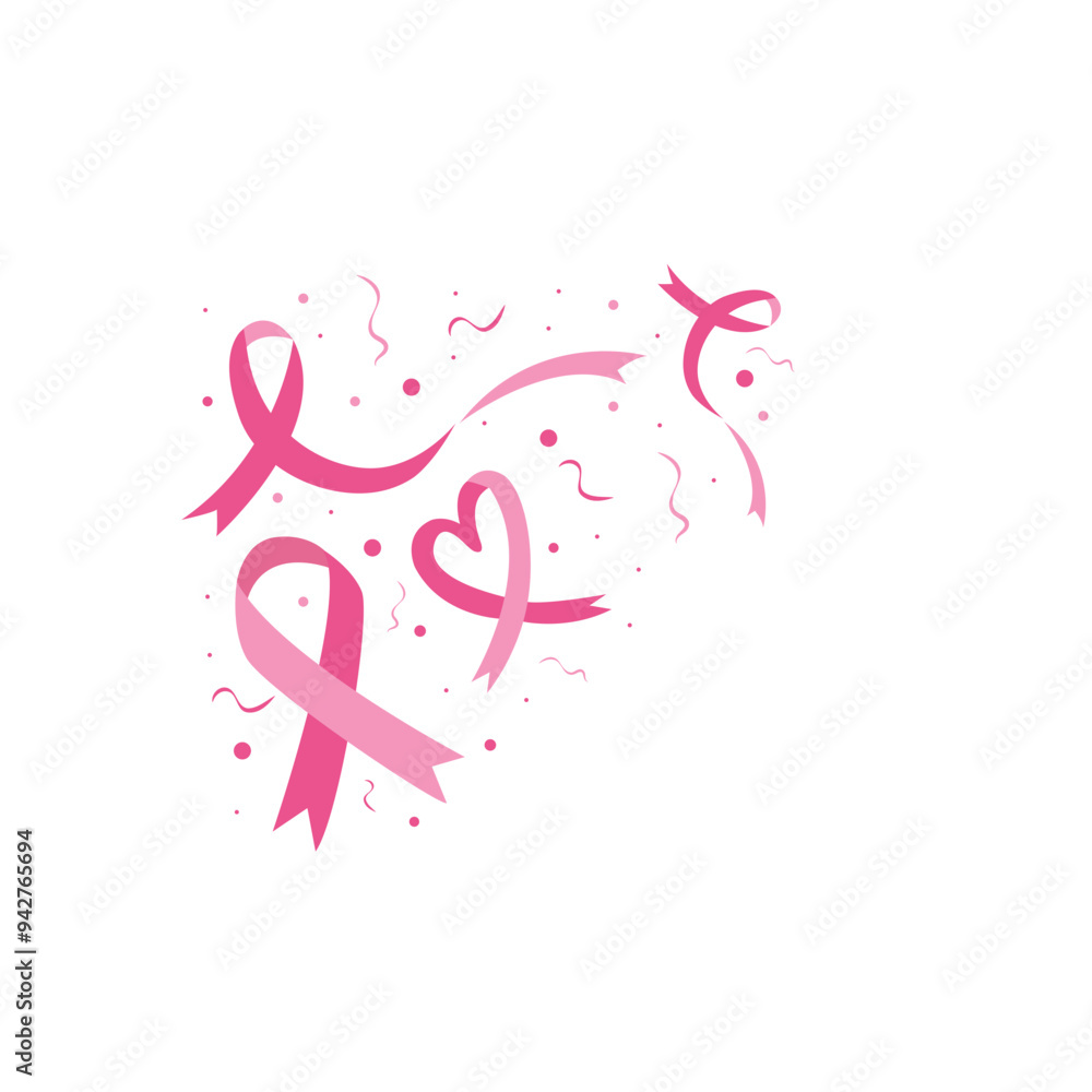 Breast cancer ribbon Breast cancer ribbon