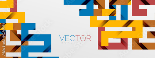 Color bend lines with shadow texture effect. Vector Illustration For Wallpaper, Banner, Background, Card, Book Illustration, landing page