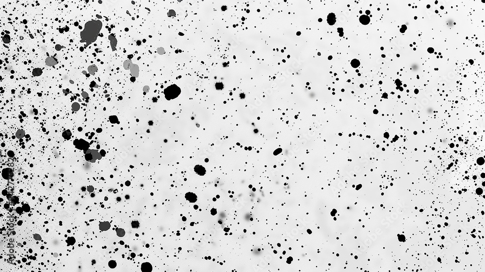 Obraz premium White Background With Black Speckles