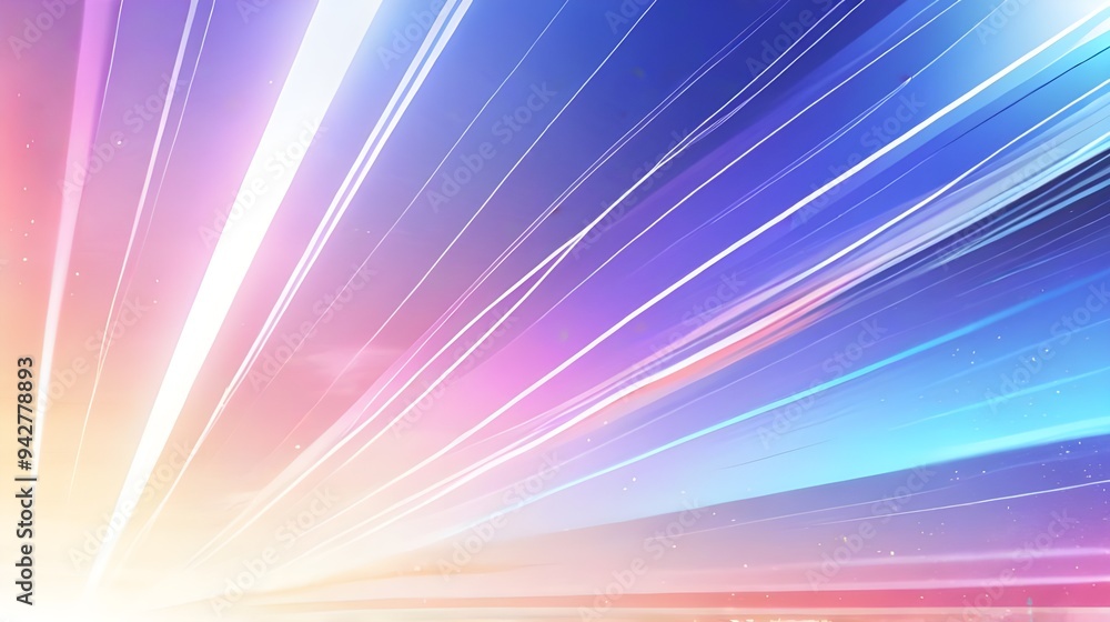 Fototapeta premium abstract colorful background with lines Generative Ai 