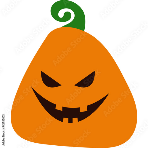 Cute Hallowen Pumpkin