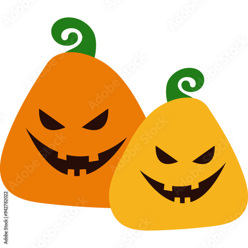 Cute Hallowen Pumpkin