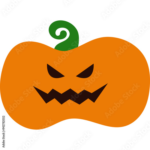 Cute Hallowen Pumpkin