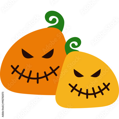 Cute Hallowen Pumpkin