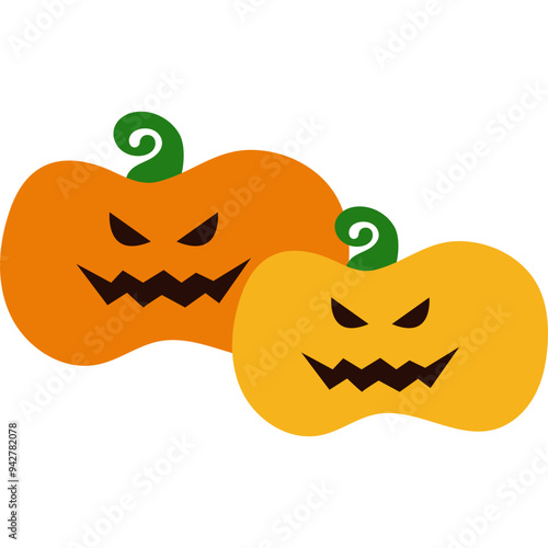 Cute Hallowen Pumpkin