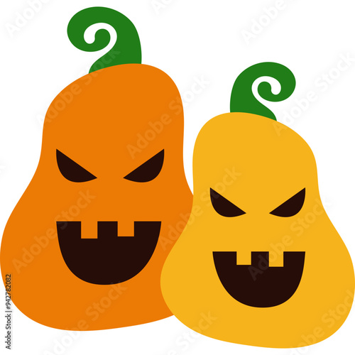 Cute Hallowen Pumpkin