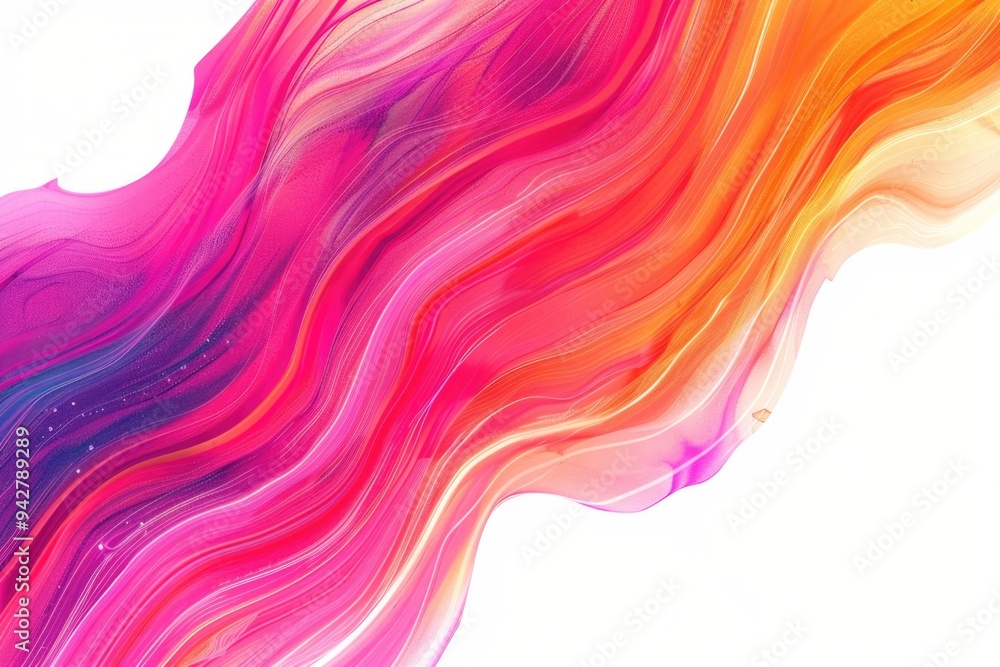 Close-up of an abstract painting featuring a woman's hair, perfect for use in artistic or creative projects Close-up of an abstract painting featuring a woman's hair, perfect for use in artistic or creative projects
