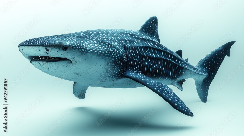 Naklejka premium Whale Shark in the Ocean