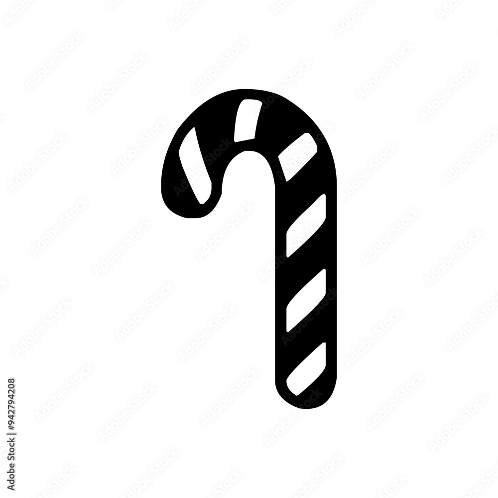 Candy icon black and white Candy icon black and white