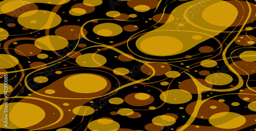 Abstract pattern. Illustration for printing on wall decorations. For use in graphics.