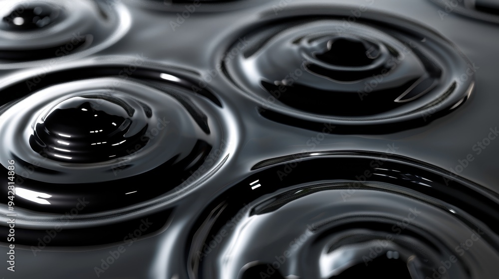 Abstract digital wallpaper presents a circle background. Geometric shapes and round patterns fill it. Abstract digital wallpaper presents a circle background. Geometric shapes and round patterns fill it.