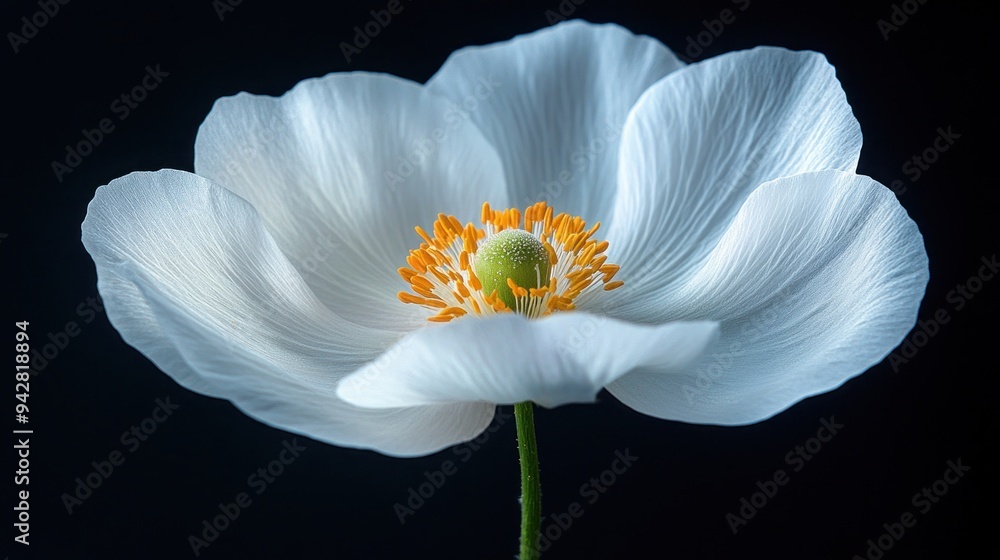 White Flower in Focus White Flower in Focus