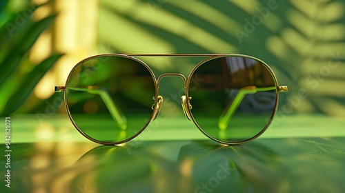 Summer Sunglasses with Modern and Minimal Style photo