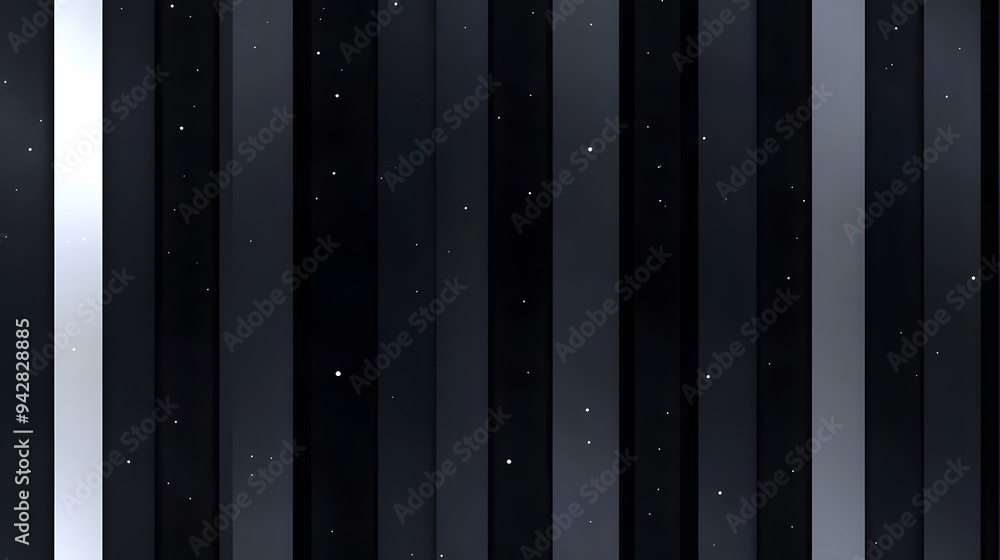 A black and white image with white lines and a lot of stars. The image has a moody and mysterious feel to it A black and white image with white lines and a lot of stars. The image has a moody and mysterious feel to it