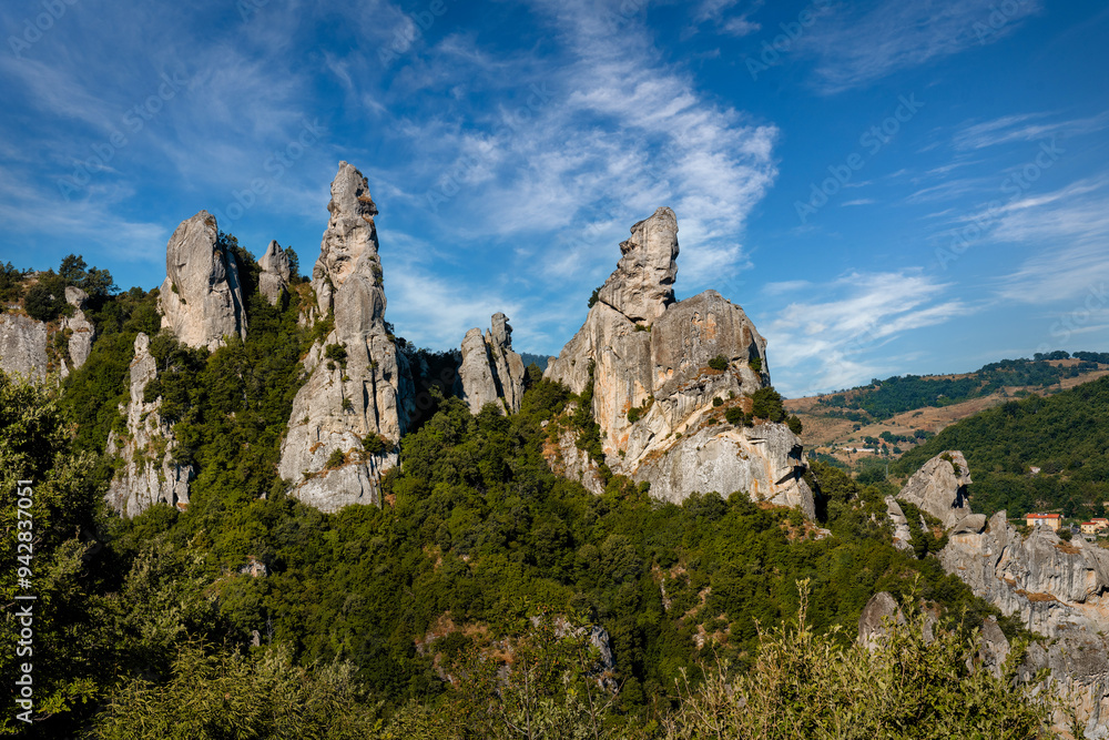 Dolomites of Lucania: Stunning Views of Castelmezzano Dolomites of Lucania: Stunning Views of Castelmezzano
