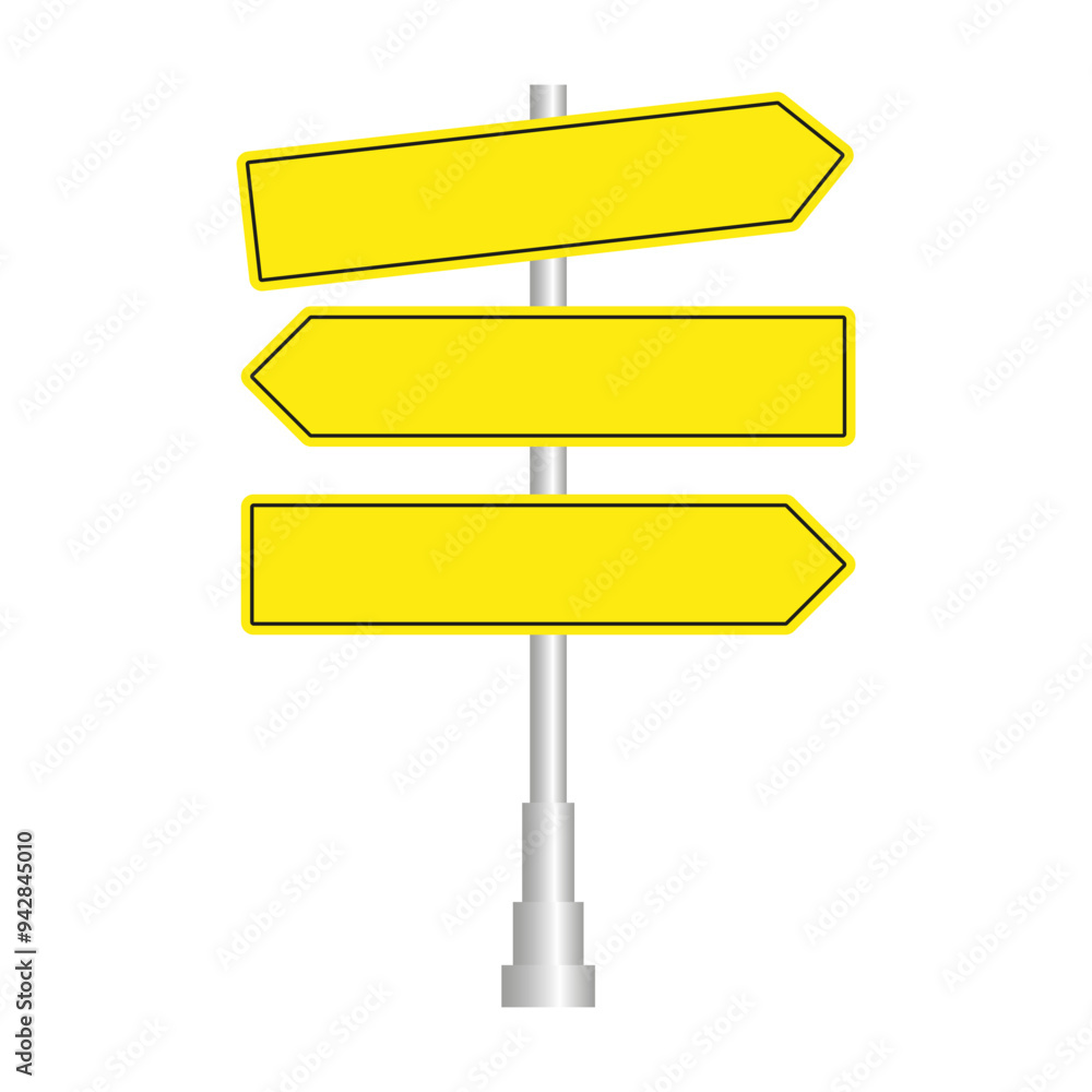 Blank Sign Vector Blank Sign Vector