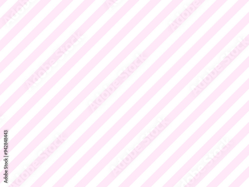 シンプル斜めストライプ背景：中ピンク