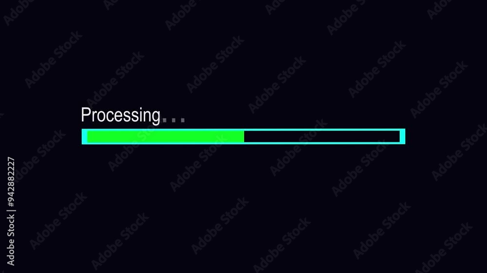 Cyan loading bar and loading animation video . the loading icon green and white collars animation Cyan loading bar and loading animation video . the loading icon green and white collars animation