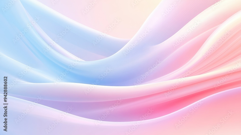 A colorful, flowing piece of fabric with a pink, purple, and blue gradient. The colors are vibrant and the fabric appears to be flowing in a wave-like motion. Concept of movement and energy A colorful, flowing piece of fabric with a pink, purple, and blue gradient. The colors are vibrant and the fabric appears to be flowing in a wave-like motion. Concept of movement and energy