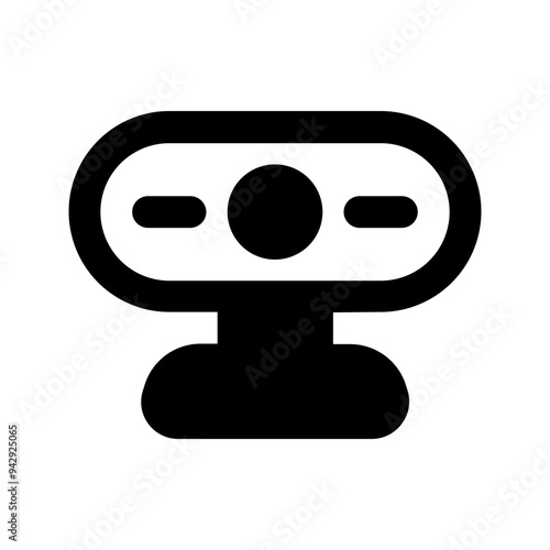 webcam line icon