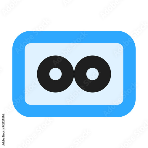 Cassette Vector Icon
